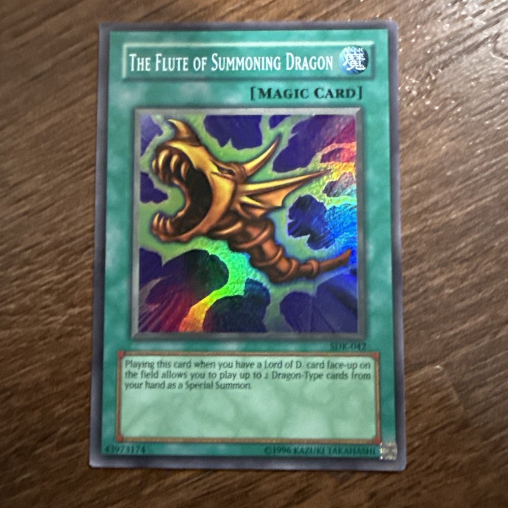 YuGiOh The Flute of Summoning Dragon Starter Deck Kaiba SDK-042 Unlimited - Foil
